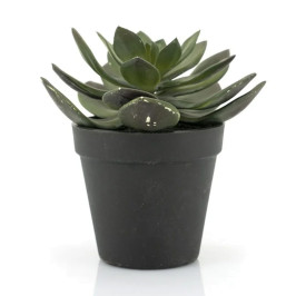 Kunst vetplant met pot 16,5 cm